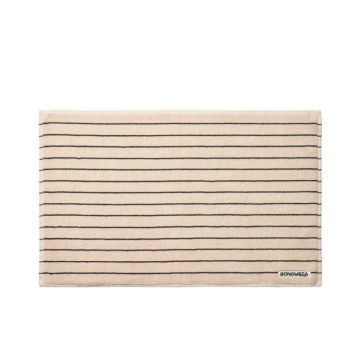 Bongusta Naram bath mat Creme & Ink