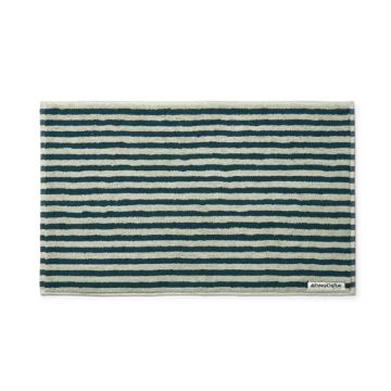 Bongusta Naram bath mat sea foam & deep teal