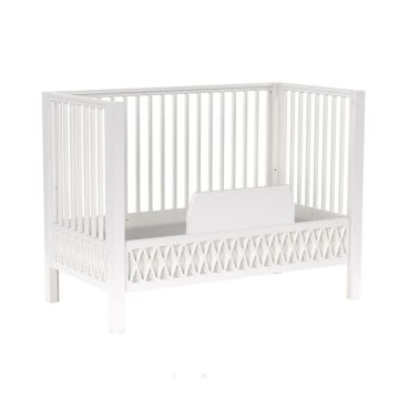 Cam Cam Copenhagen Sengegærde til Harlequin Babyseng Hvid