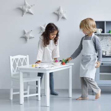 Cam Cam Harlequin Børnebord Hvid