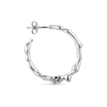Jane Kønig Drippy Hoop Sølv