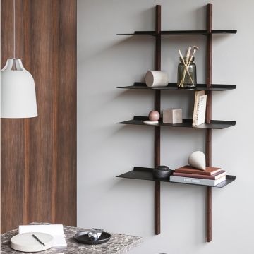 PLEASE WAIT to be SEATED Smile reolsæt Eg/grå Stor