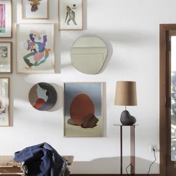 Ferm Living Pond Mirror Small Messing