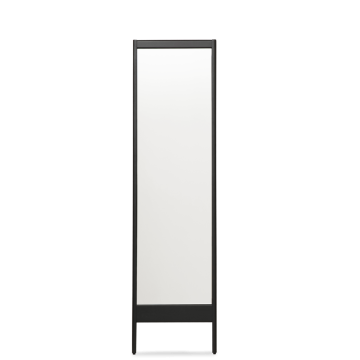 Form & Refine A Line Mirror, Black
