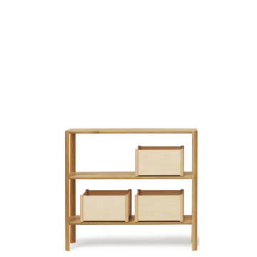 Form & Refine Leaf Shelf 1×3 Oak