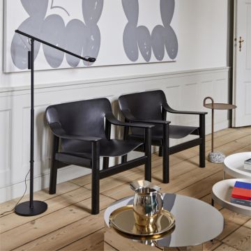 HAY Bernard Stol Sortbejdset Eg - Sort