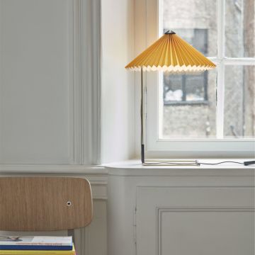 HAY Matin Bordlampe L Gul