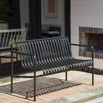 HAY Palissade Dining Bench Anthracite