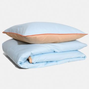 Homehagen Bomuldssatin Sengetøj Pale blue