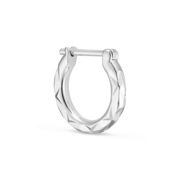 Jane Kønig Tiny Rhombus Ørering Sølv