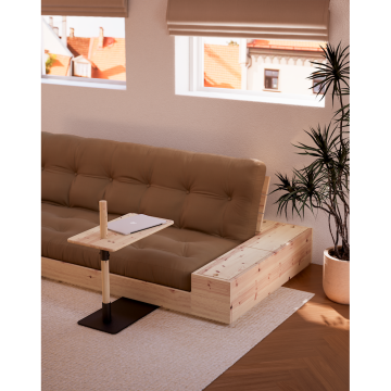 Karup Design Base Sovesofa Clear Lacquered M. Armlæn