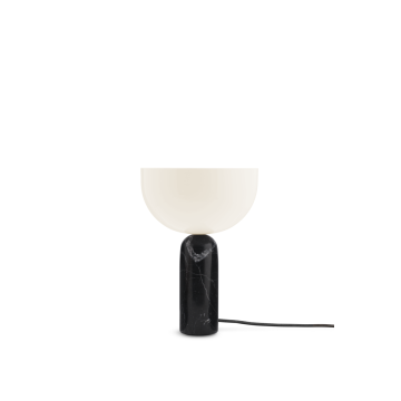 New Works Kizu Bordlampe Sort Marmor Small