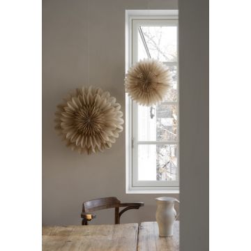 Watt & Veke Lotus 44 beige Papirstjerne