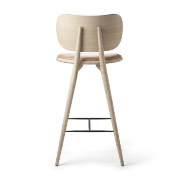 Mater Design High Stool Backrest Sæbebehandlet eg 69 cm