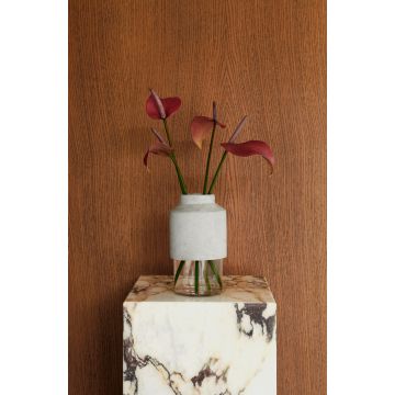 Audo Copenhagen Plinth Sidebord Cubic Calacatta Viola Marble
