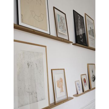 Moebe Gallery Shelf 70 cm Oak