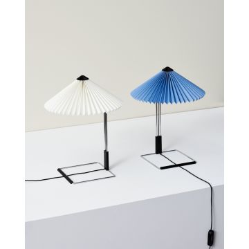 HAY Matin Bordlampe S Mirror base Hvid