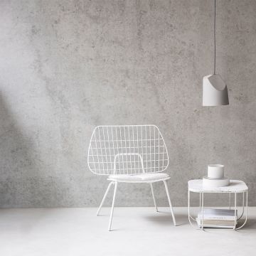 Audo Copenhagen Bord Cage Hvid - Hvid Marmor