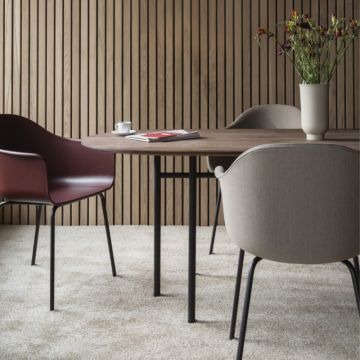 Audo Copenhagen Harbour Spisebordsstol Tekstil/Eg