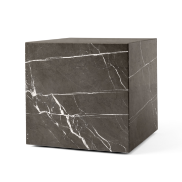 Audo Copenhagen Plinth Sidebord Cubic Brun Marmor