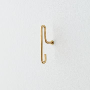 Moebe Wall Hook Knage Mat Guld Small