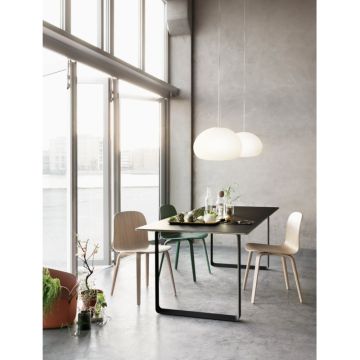 Muuto 70/70 Bord Ekstra Lang Sort