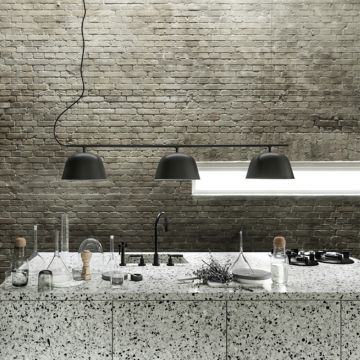 Muuto Lampe Ambit Rail Sort