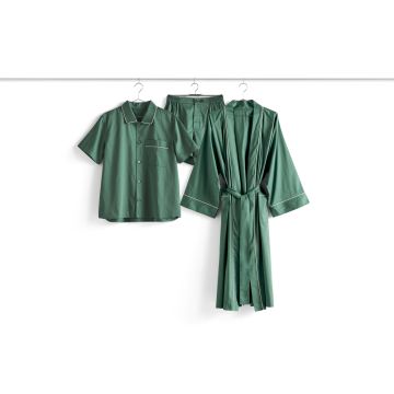 HAY Outline Pyjama S/S Shirt Emerald Green