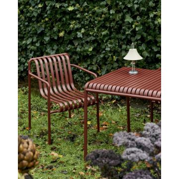 HAY Palissade Table Large Iron Red