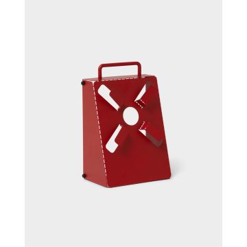 Pedestal Cable Stand Fire Red