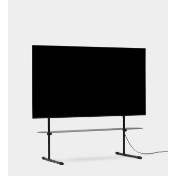 Pedestal Pipe Shelf Charcoal