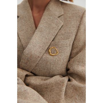 Pernille Corydon Gaia Broche Guld
