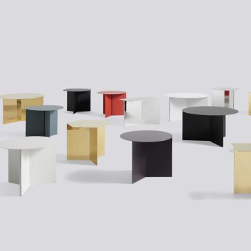 HAY Slit Sidebord Oblong Mirror