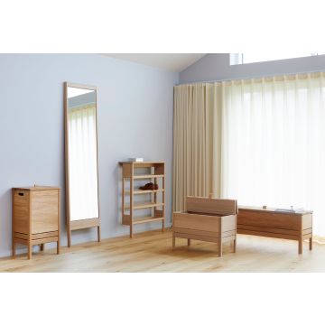 Form & Refine A Line Skoreol, Hvid Eg