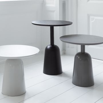 Normann Turn bord sort marmor