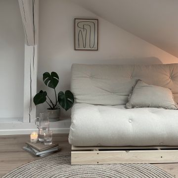 Karup Design Roots 160 Sovesofa Raw