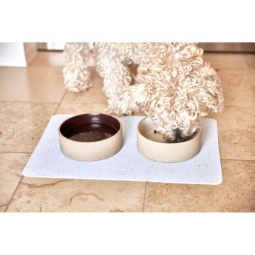 OYOY Sia Hundeskål Small Ice Blue