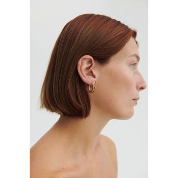 Pernille Corydon Stream Øreringe Sølv