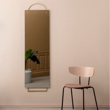 Ferm Living Adorn Mirror Full Size Spejl Messing