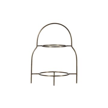 House Doctor Sana Tallerkenopsats Antik messingfinish H32