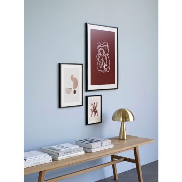 Hübsch Mush Bordlampe Mini Messingfarve