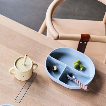 OYOY Enkei Sugekop Tallerken Dusty Blue