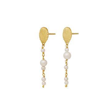 Maanesten Marylyn Øreringe Guld