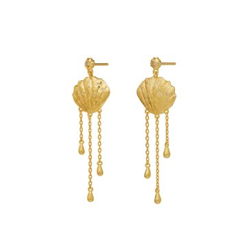 Maanesten Meena Øreringe Guld