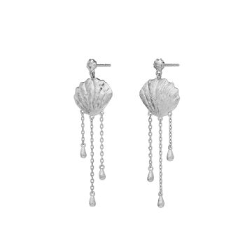 Maanesten Meena Øreringe Sølv