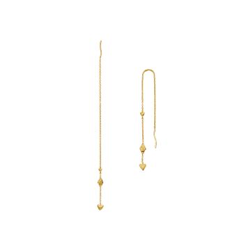 Maanesten Milia Øreringe Guld