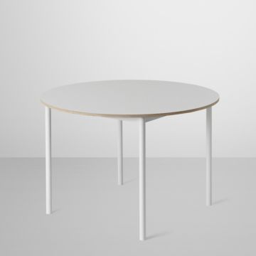 Muuto Bord Rund Base Hvid