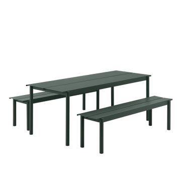 Muuto Linear Bord sort 140 x 75 cm