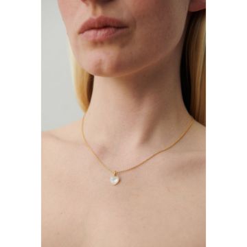Pernille Corydon Ocean Heart Halskæde Guld