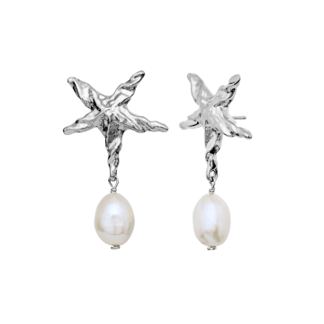 Maanesten Patti Øreringe Sølv